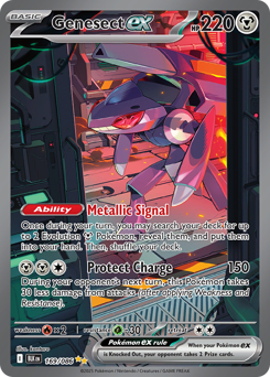 Genesect ex - 169/086 — SV: Black Bolt