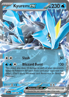 Kyurem ex — SV: Black Bolt