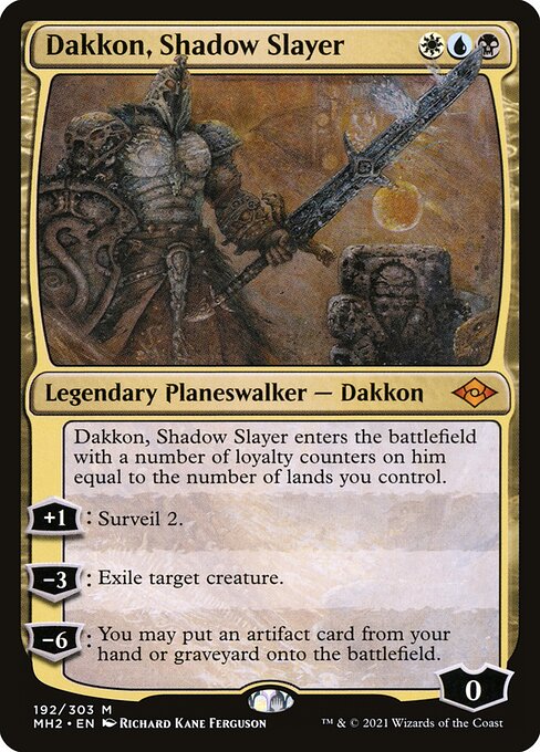 Dakkon, Shadow Slayer card art