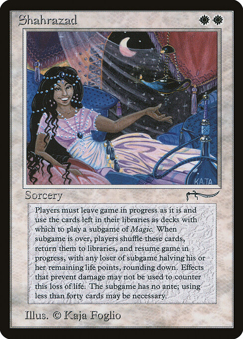 Shahrazad card art