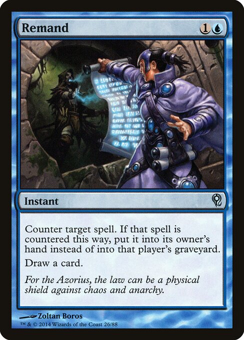 Remand card art