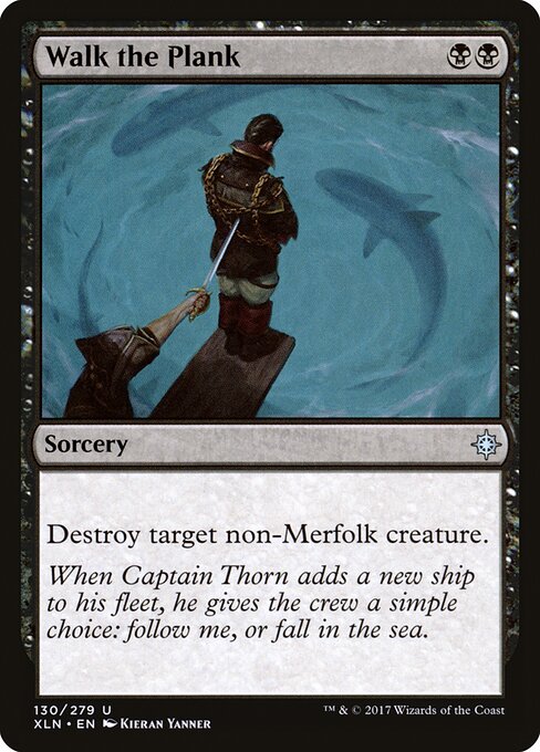 Walk the Plank card art