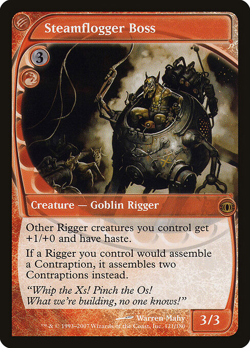 Steamflogger Boss card art