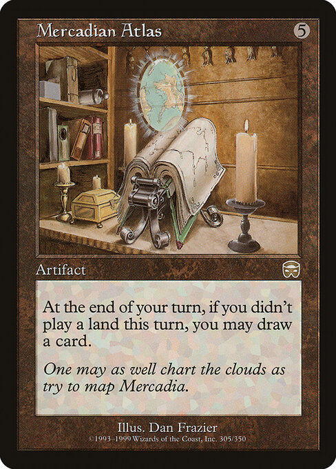 Mercadian Atlas card art