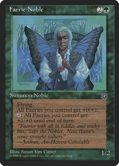 Faerie Noble card art