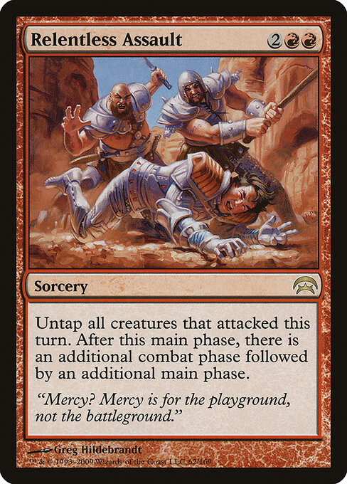 Relentless Assault card art