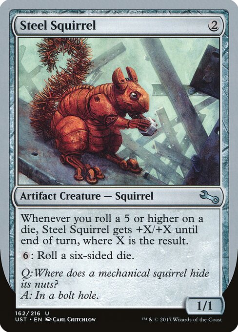 Steel Squirrel card art