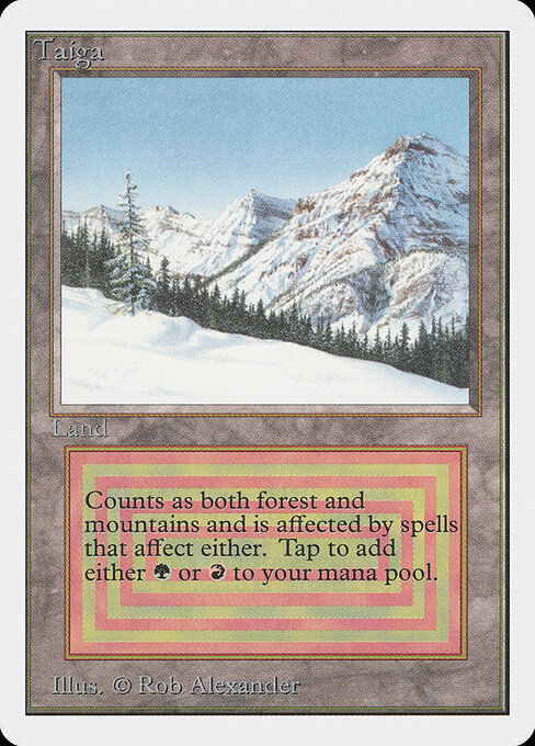 Taiga card art