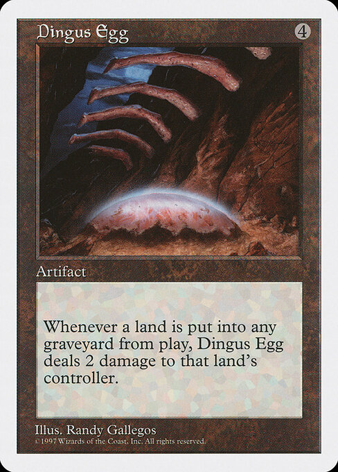 Dingus Egg card art