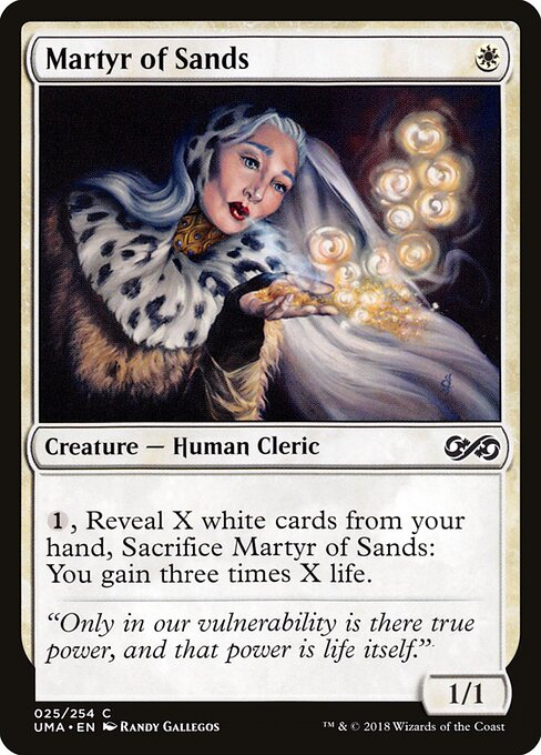 Martyr of Sands card art