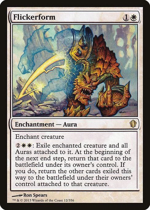 Flickerform card art