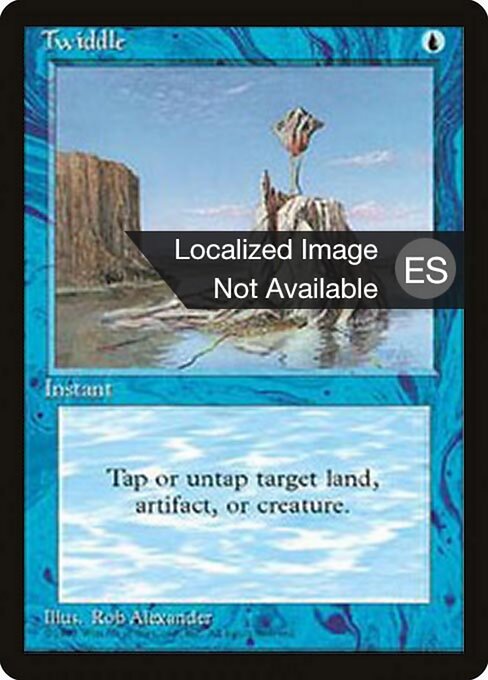 Twiddle card art