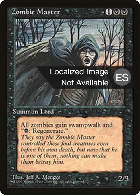 Zombie Master card art