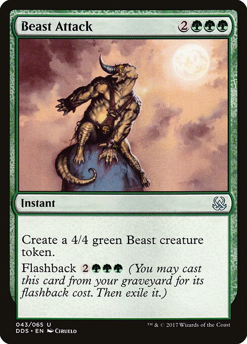 Beast Attack card art