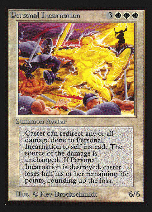 Personal Incarnation (CE) card art