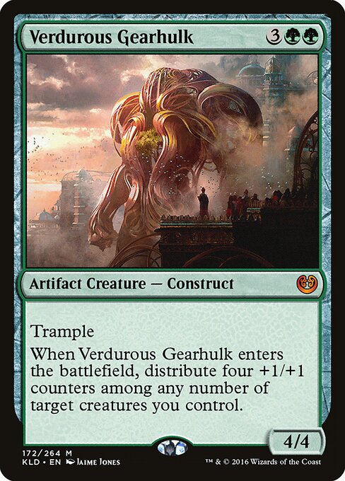 Verdurous Gearhulk card art