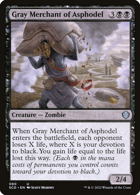 Gray Merchant of Asphodel card art