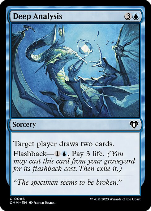 Deep Analysis card art