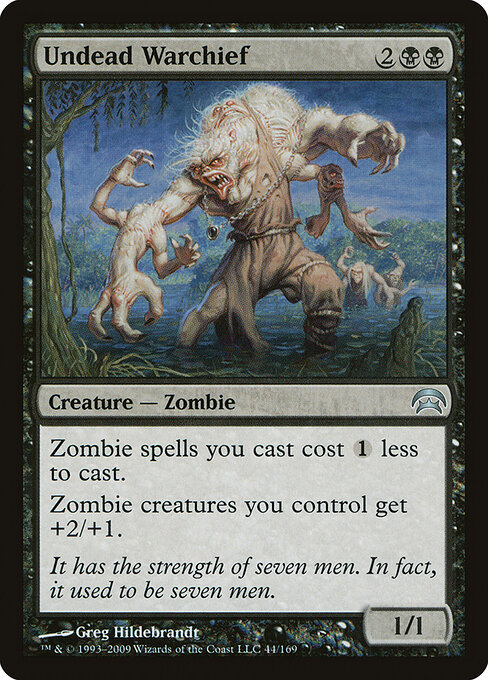 Undead Warchief card art