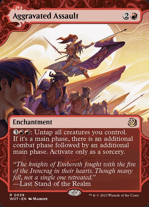 Aggravated Assault card art