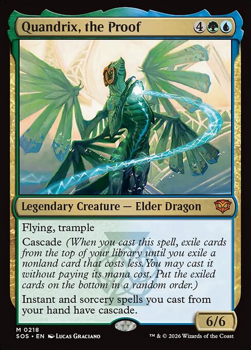 Quandrix, the Proof card art