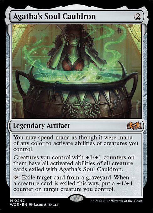 Agatha's Soul Cauldron card art