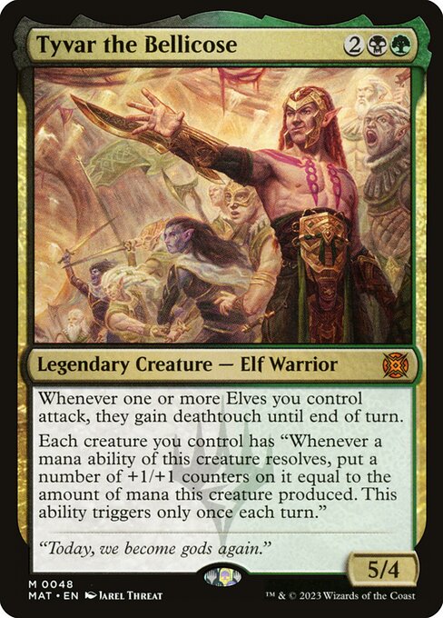 Tyvar the Bellicose card art