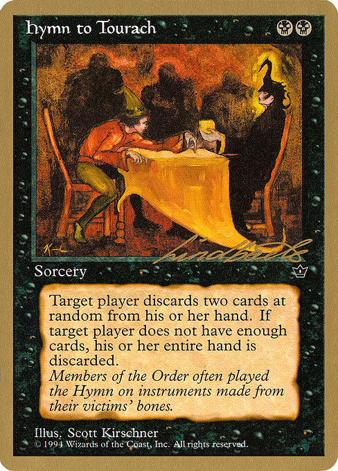 Hymn to Tourach (Danforth) card art