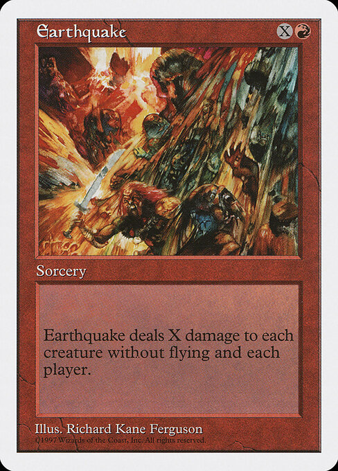 Earthquake (CE) card art