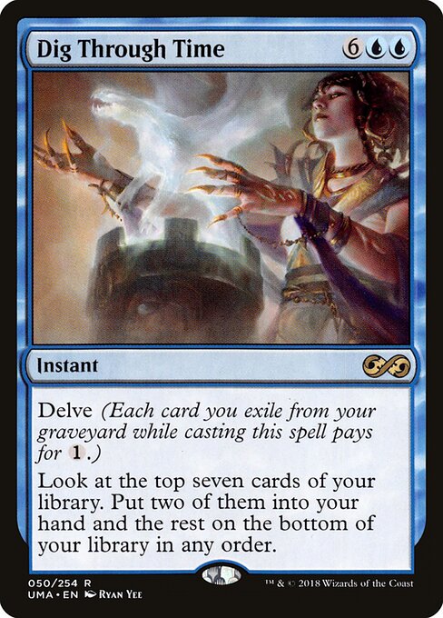 Dig Through Time card art
