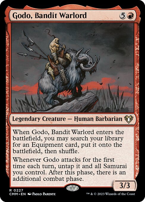 Godo, Bandit Warlord card art