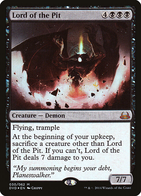 Lord of the Pit (CE) card art