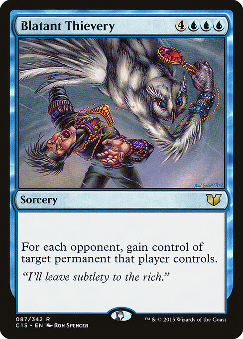 Blatant Thievery card art