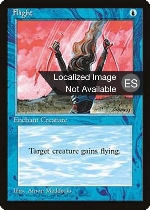 Flight card art
