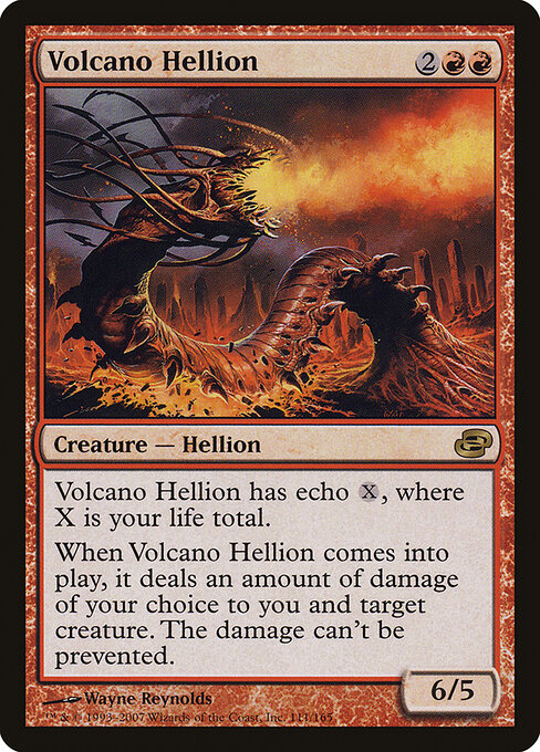 Volcano Hellion card art