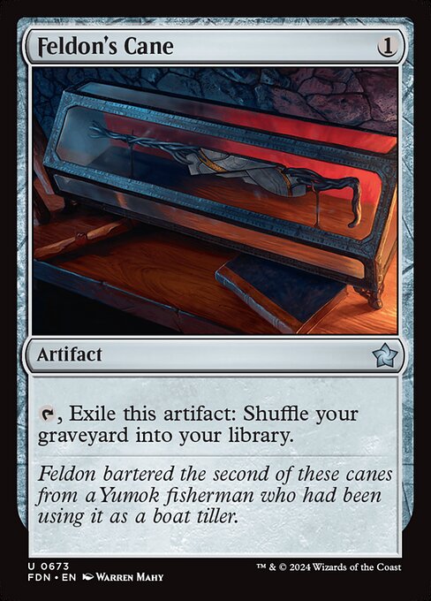 Feldon's Cane card art