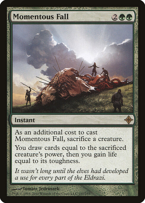 Momentous Fall card art