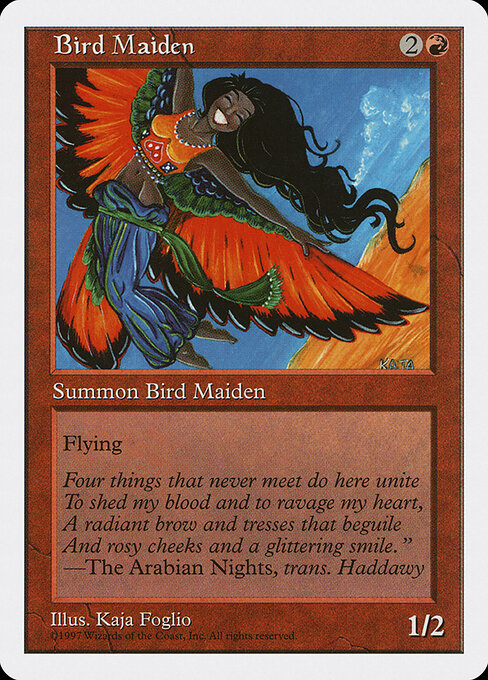 Bird Maiden (Light) card art