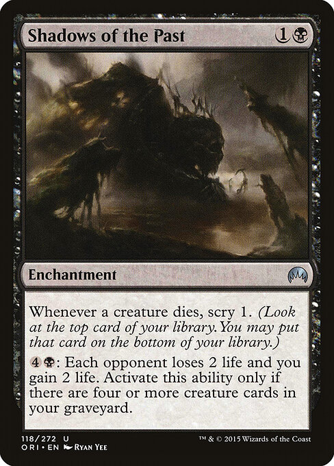 Shadows of the Past card art