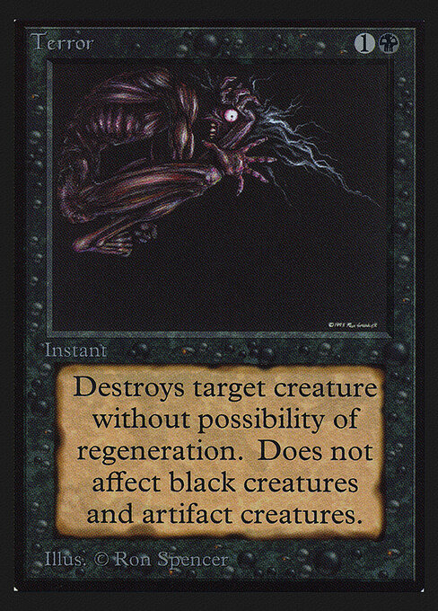 Terror card art