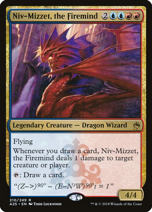 Niv-Mizzet, the Firemind card art