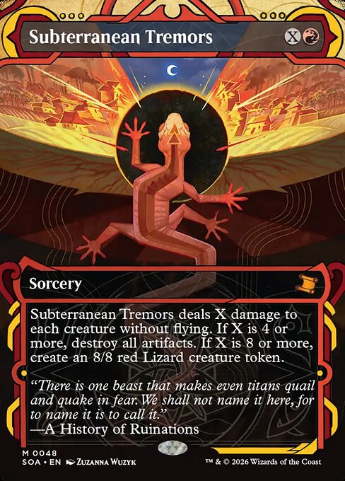 Subterranean Tremors card art