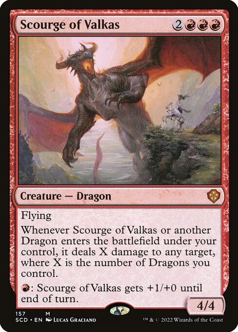 Scourge of Valkas card art