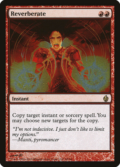 Reverberate card art