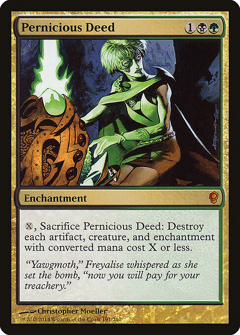 Pernicious Deed card art