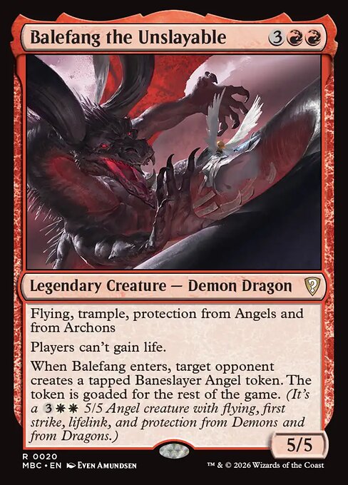 Balefang the Unslayable card art