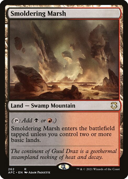 Smoldering Marsh card art