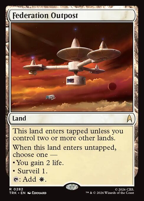 Federation Outpost card art
