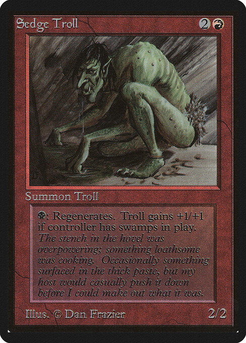 Sedge Troll (CE) card art