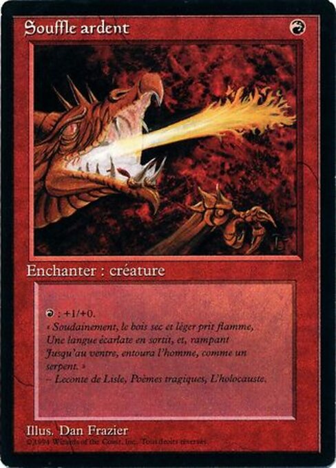 Firebreathing card art
